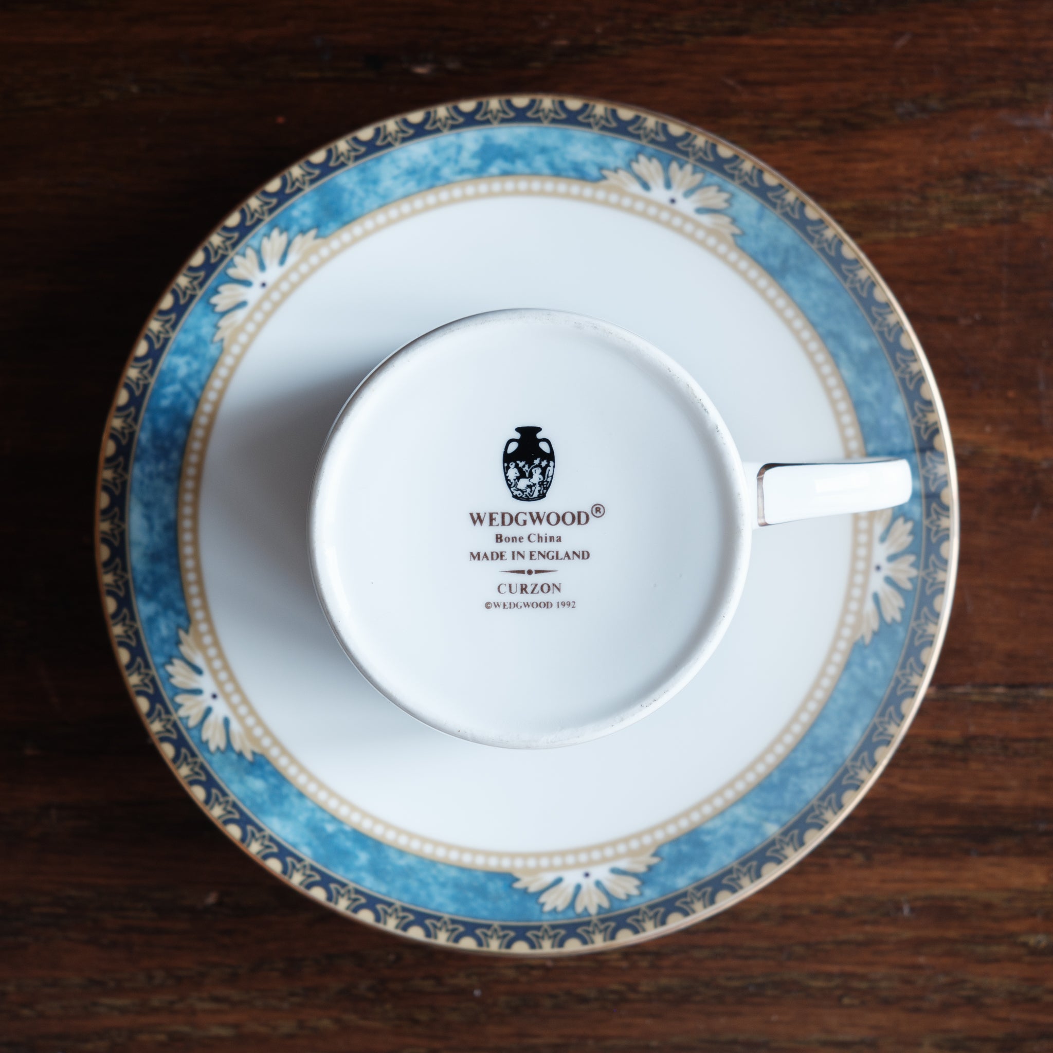 ウエッジウッド WEDGWOOD CURZON デミタスカップ&ソーサー – SEMPITERNAL ROASTERY