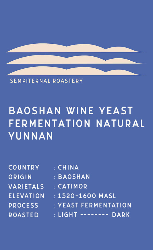 【150g or 250g】雲南 ワインイースト発酵 ナチュラル